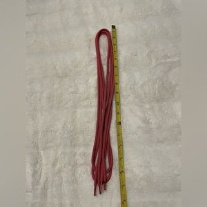 SOLD 70-72” shoelaces. Pink and Brown. Perfect shape. Never used